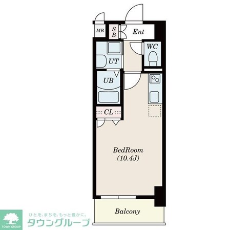 エルスタンザ東別院の物件間取画像